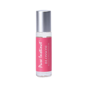 Pure Instinct BLOSSOM roll-on bottle for convenient, travel-ready fragrance.