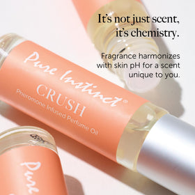 Pure Instinct CRUSH cruelty-free packaging emphasizes ethical beauty