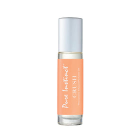 Pure Instinct CRUSH roll-on bottle closeup for easy on-the-go scent application