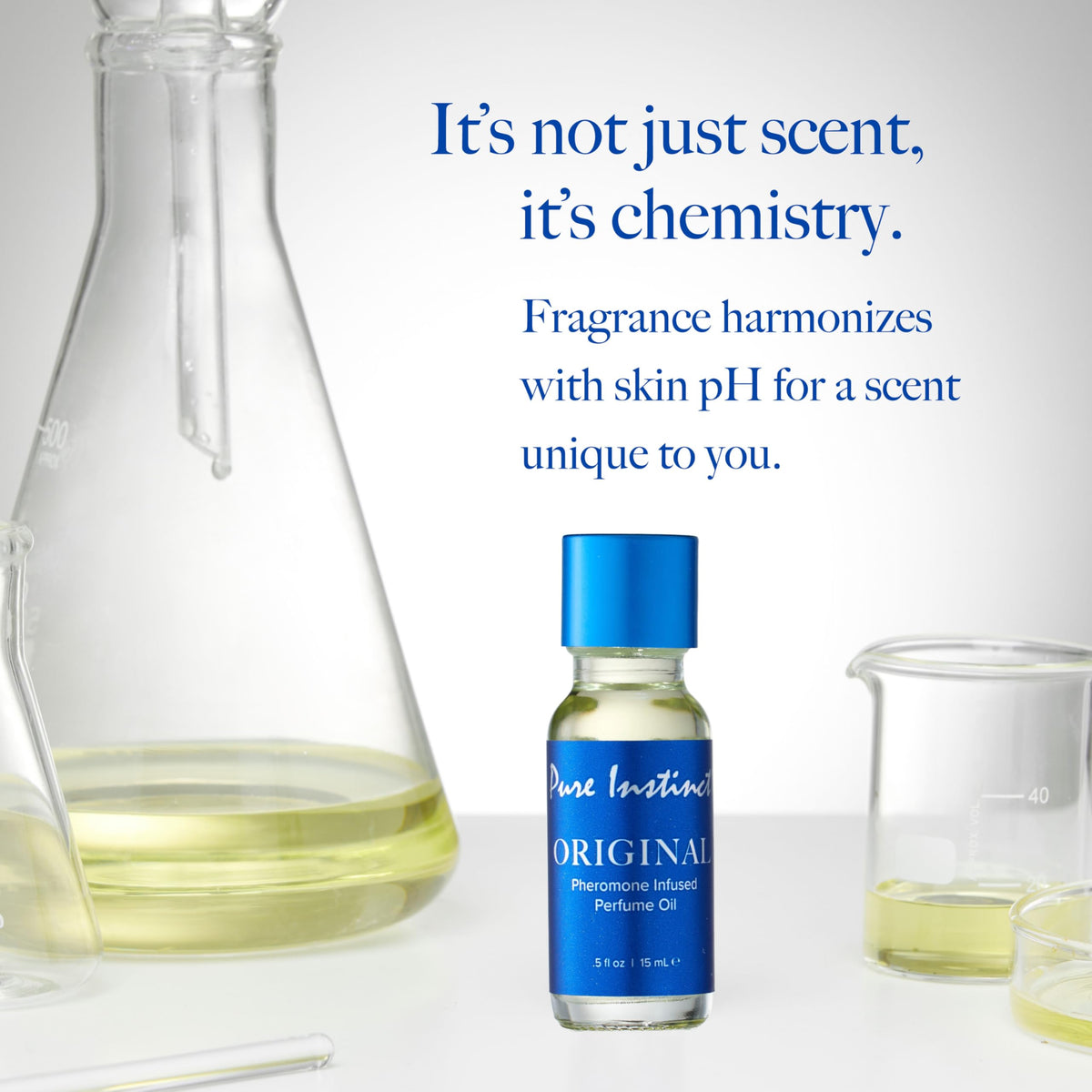 Pure Instinct USA-made paraben-free formula supports clean everyday wear.