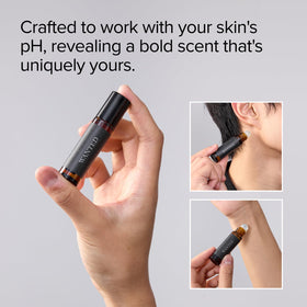 Pure Instinct Wanted cedarwood base delivering warm, refined depth.