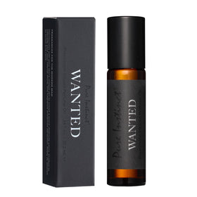 Pure Instinct Wanted roll-on bottle for convenient, long-lasting aroma on the go.