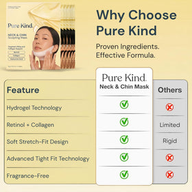 Pure Kind aloe vera soothing formula pictured for calm, hydrated skin.