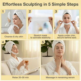 Pure Kind single-use masks pack emphasizes easy, on-the-go pampering.