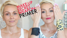 Packaging of Pure Minerals Foundation Primer highlighting clean ingredients