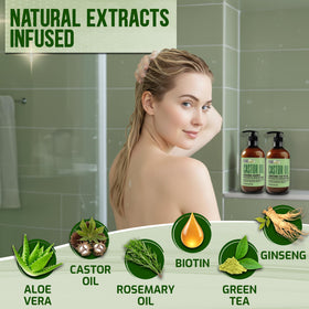 Pure Nature Lux Spa closeup of rich shampoo lather for nourishment