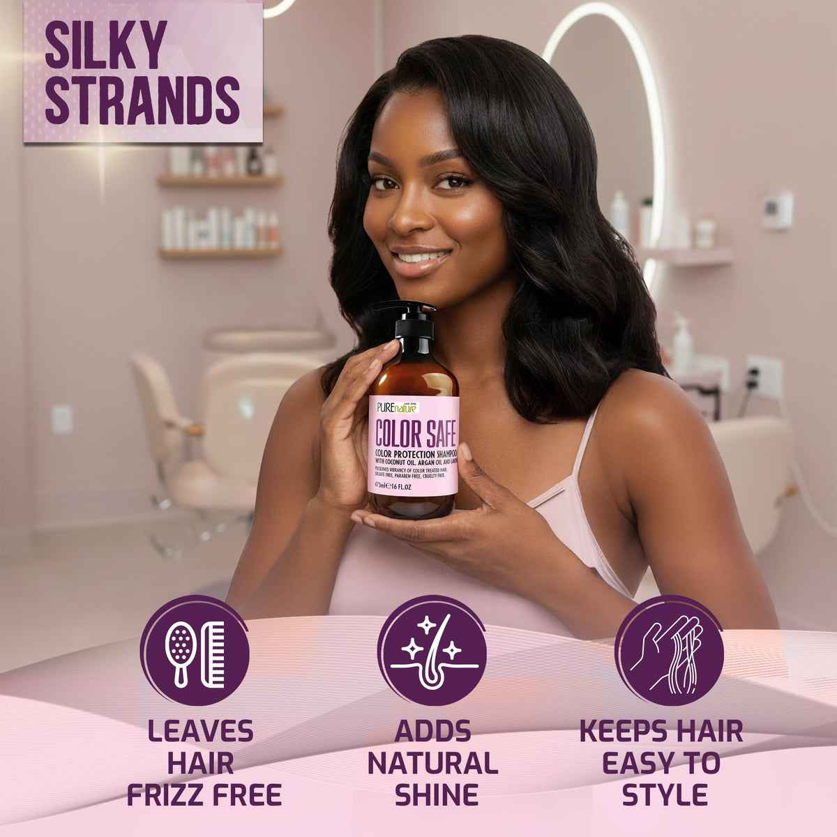 PURE NATURE LUX SPA gender-inclusive formula suits men and women
