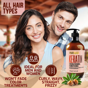 Pure Nature Lux Spa hair detangling action aids smoother styling