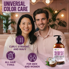PURE NATURE LUX SPA professional-grade shampoo delivers salon-like moisture at home