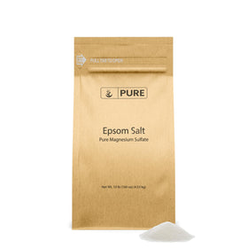 Pure Original Ingredients Epsom Salt 10lb bag for a relaxing soak.
