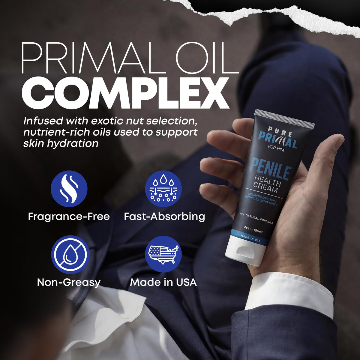 Pure Primal cream with CoQ10 and vitamins supports skin resilience.