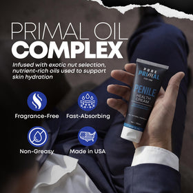 Pure Primal cream with CoQ10 and vitamins supports skin resilience.