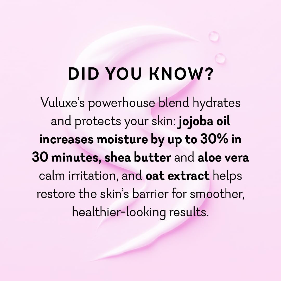 Pure Romance Vuluxe aloe vera focus adds soothing moisture