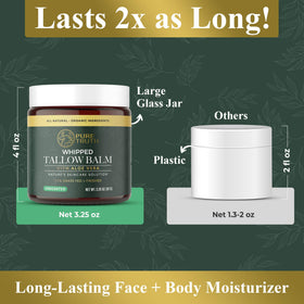 Pure Truth lip care application with whipped balm