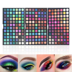 Pure Vie palette close-up shows vibrant pigments for versatile makeup