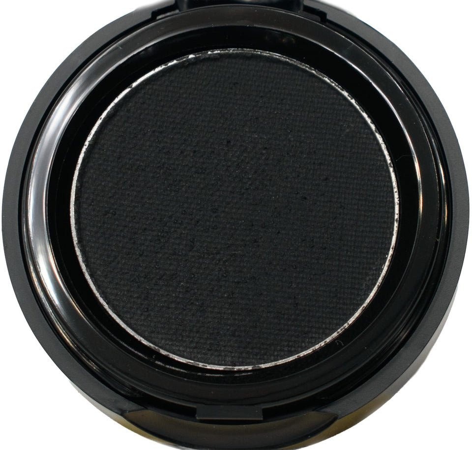 Pure Ziva Black Matte Cake Eyeliner close-up for precise definition.