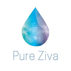 Pure Ziva damp brush application demonstrates a soft, velvety finish.