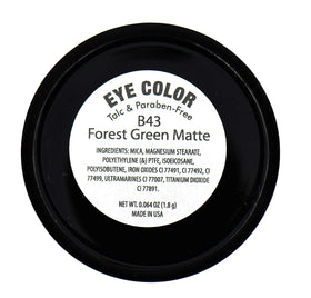 Pure Ziva Dark Green eye shadow adds depth with earthy undertones for evening wear.