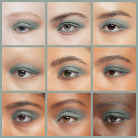 Pure Ziva Thyme eye shadow builds dimension with rich, pigment-rich matte color.