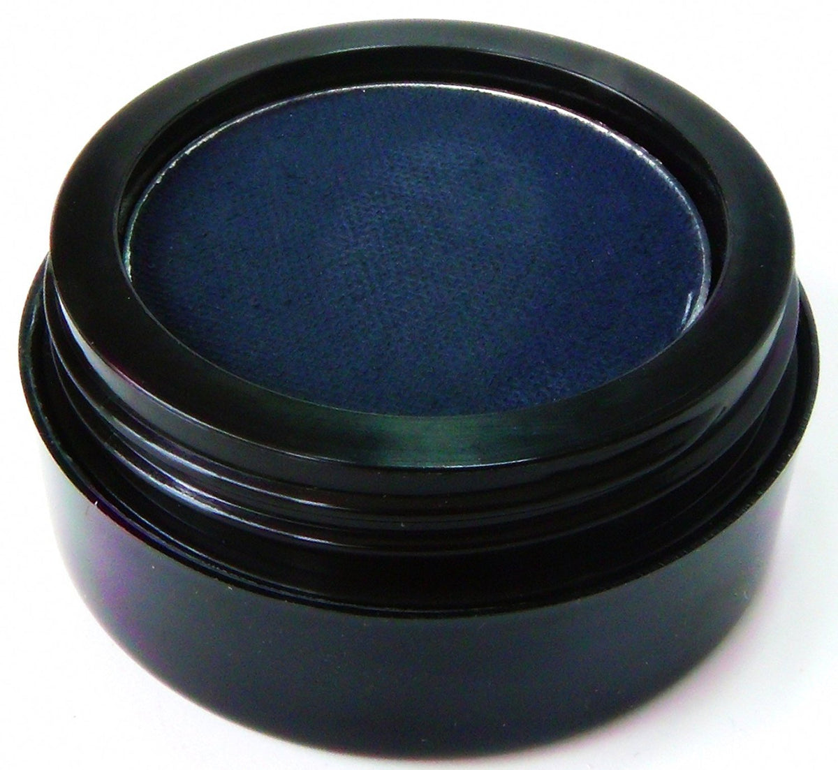 Pure Ziva matte navy cake eyeliner packaging highlights cruelty-free makeup.