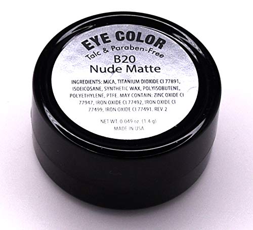 Pure Ziva Nude Neutral swatch showing buildable beige matte color.