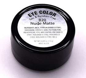 Pure Ziva Nude Neutral swatch showing buildable beige matte color.