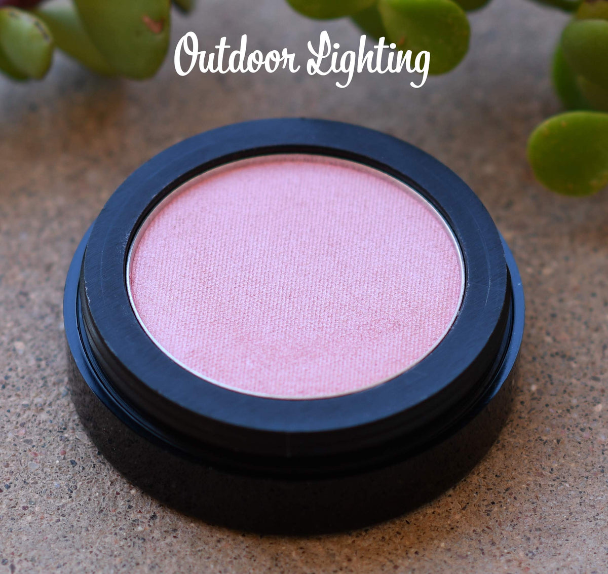 Pure Ziva Pink Glow compact packaging ideal for on-the-go touch-ups