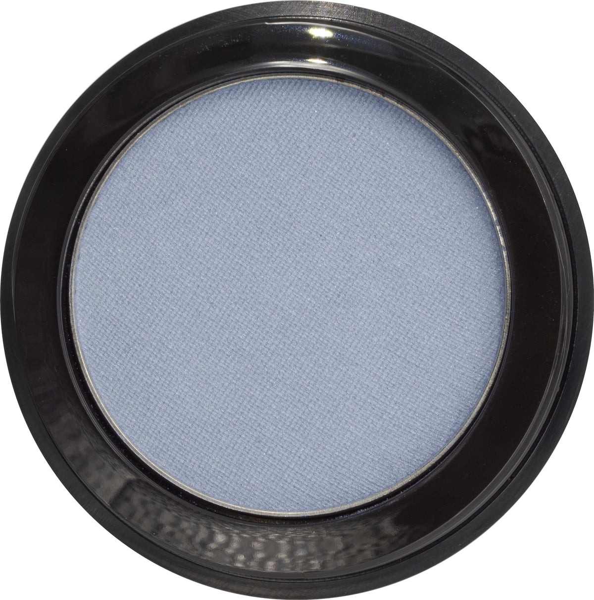Pure Ziva pressed eyeshadow in blue-silver shimmer for vibrant crease-free color.