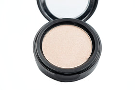 Pure Ziva satin finish pressed powder swatch, showing creamy, even color.