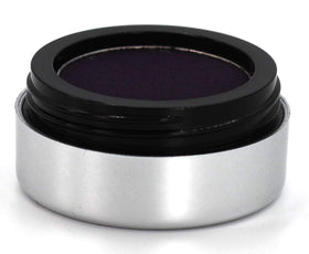 Pure Ziva Satin Lavender pressed eyeshadow swatch showing rich color payoff and blendable texture.