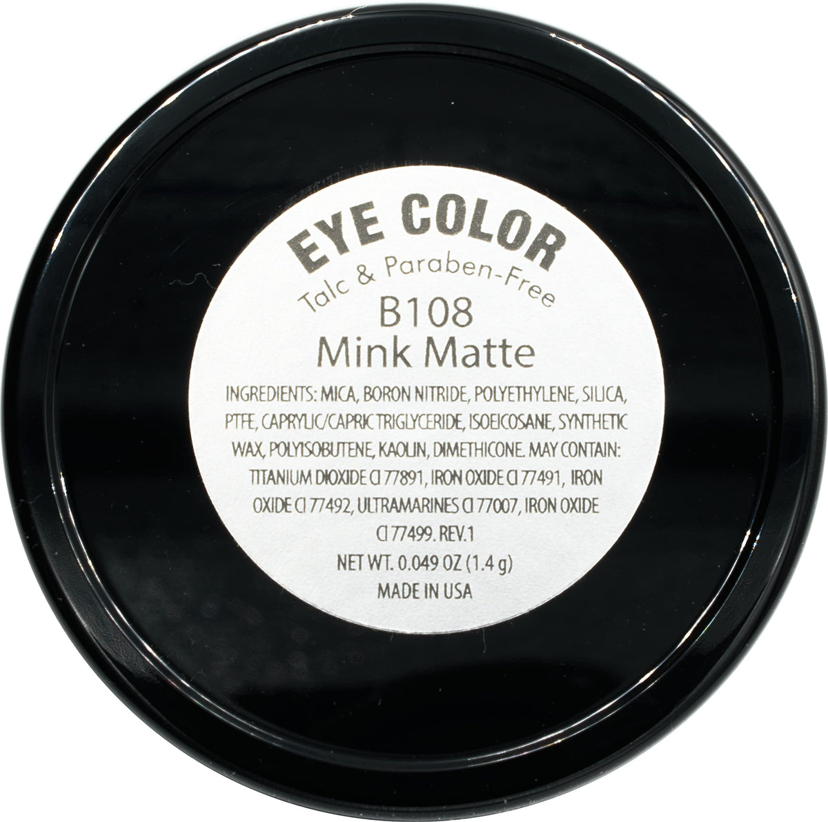 Pure Ziva vegan beige-taupe swatch for seamless lid transitions.
