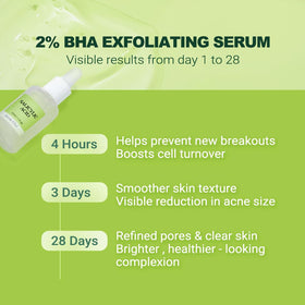 pure.tiful 2% serum texture swirl highlights smooth application and oil control.
