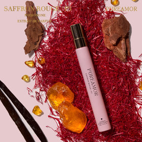 Gift-ready packaging for a thoughtful PUREAMOR fragrance gift.