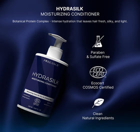 PUREANCE Hydrasilk packaging highlights clean, plant-based formula for daily use.