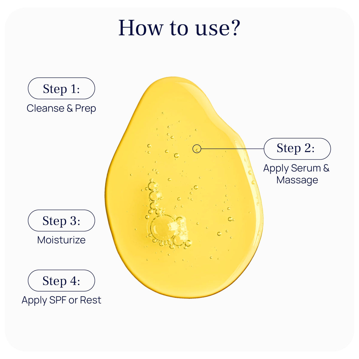 PUREANCE jojoba oil pouring illustrating non-greasy absorption.