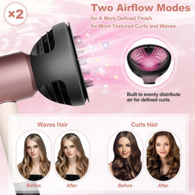 PUREGUST diffuse mode adds volume and texture for lively curls