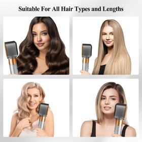 PUREGUST in-use shot, dry hair prep before styling for all hair types