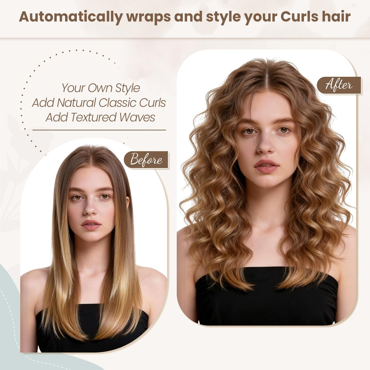 Puregust long-hair barrel maintains curls through day