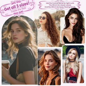 PUREGUST voluminous outward waves for versatile looks