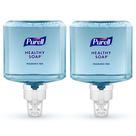 Purell HEALTHY SOAP Foam 1200 mL refill for ES8 with a visible level for easy monitoring.