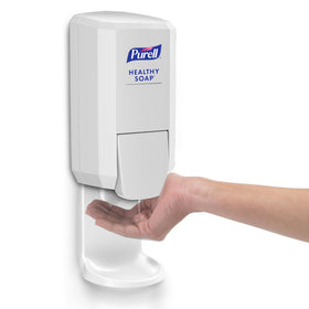 Purell Healthy Soap pack8 shown in a multi-station setup for shared spaces