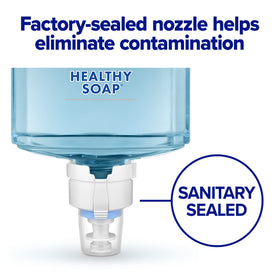 Irritation-free formula supports comfortable handwashing with Purell soap.