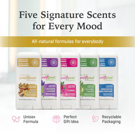 Purelygreat long-lasting freshness on the go during workouts.