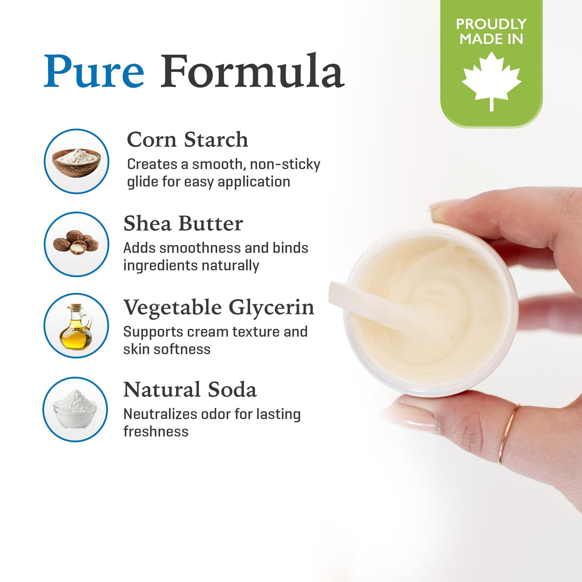 Purelygreat vegan cruelty-free label highlighting ethical, plant-based ingredients.