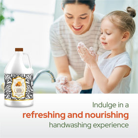 Puremax gallon refill container for long-lasting hand washing supply.