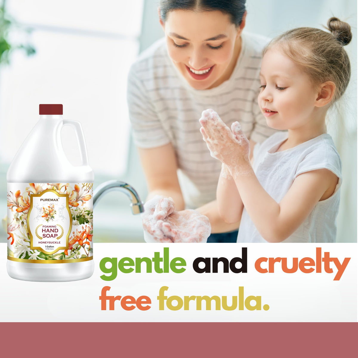 Puremax Honeysuckle refill in bathroom area with fresh scent