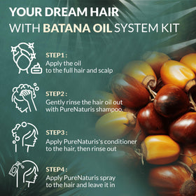 PureNaturis Batana Oil thick-hair-start shot hints at fuller-looking volume.