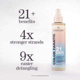 Pureology Color Fanatic Leave-In Treatment dispense for color protection and shine
