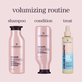 Pureology Pure Volume Conditioner vegan formula packaging on display