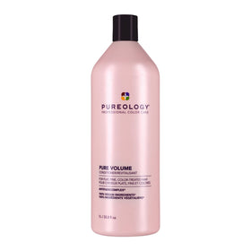 Pureology Pure Volume Conditioner bottle highlights color-safe lightweight lift for fine hair